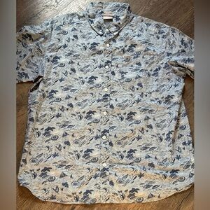 Columbia Men’s XL Tropical Button Down Shirt